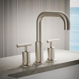 Kohler Purist Deck-mount Bath Spout - Vibrant - Brushed Nickel - image 2