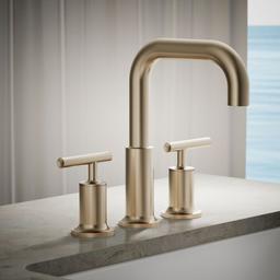 Kohler Purist Deck-mount Bath Spout - Vibrant Brushed - Bronze - image 2