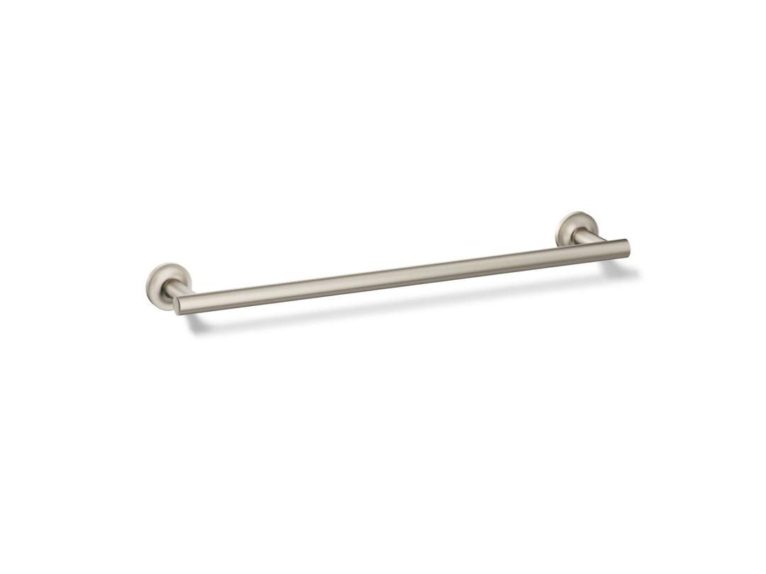 Kohler Purist 18'' Towel Bar - Vibrant - Brushed Nickel by Kohler