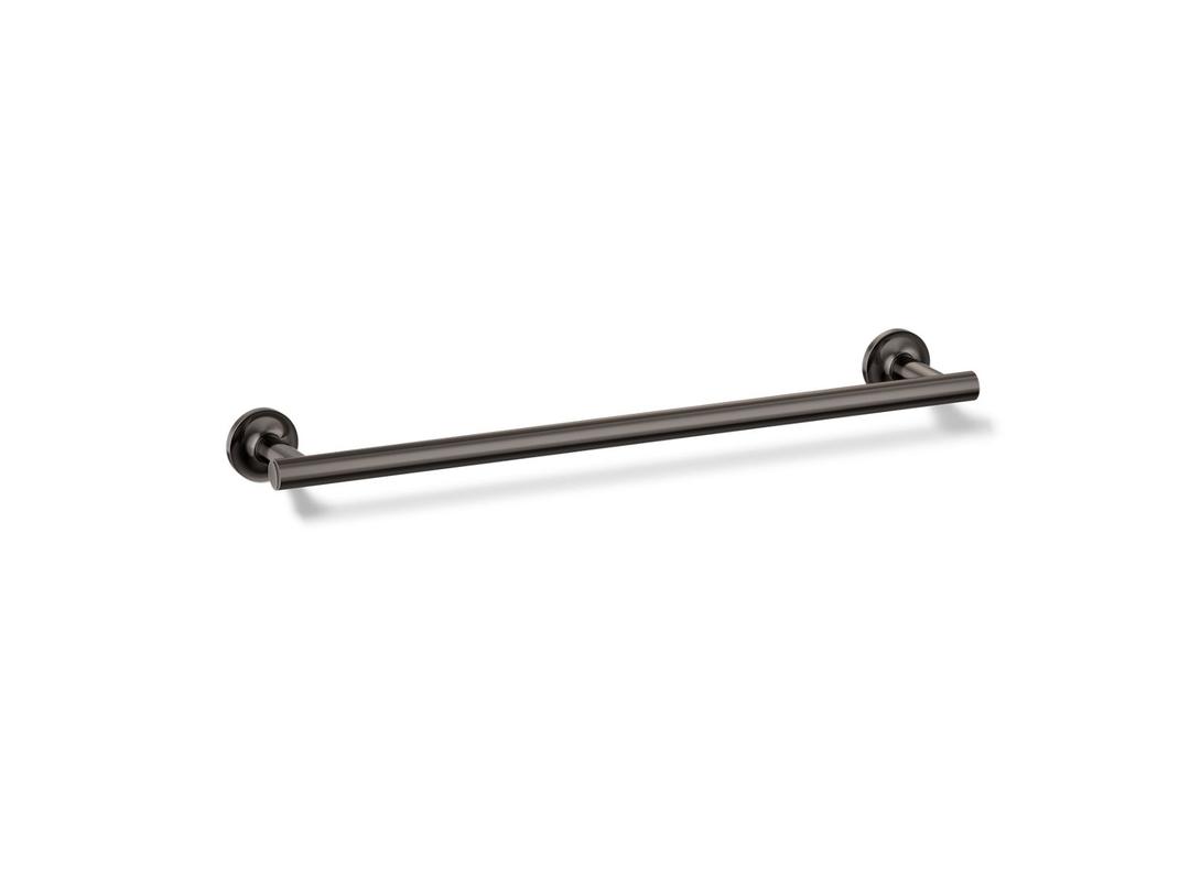 Kohler Purist 18'' Towel Bar - Vibrant Titanium by Kohler