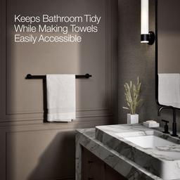 Kohler Purist 24'' Towel Bar - - Matte Black - image 4