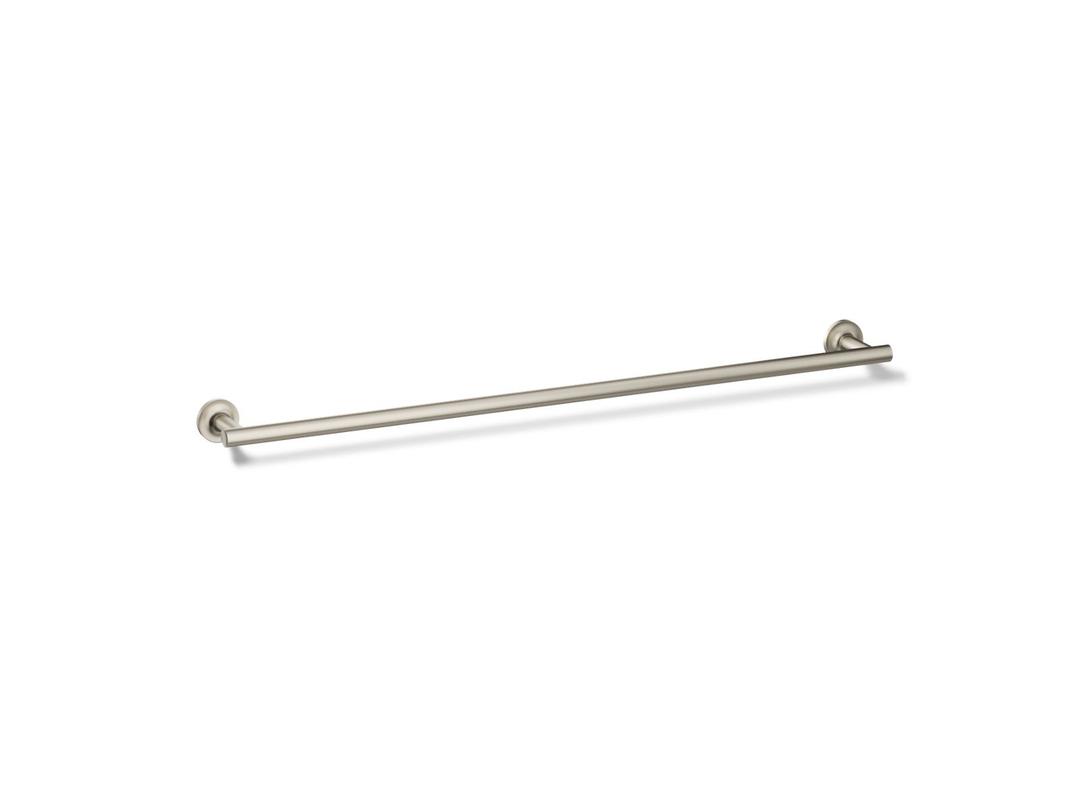 Kohler Purist 30'' Towel Bar - Vibrant - Brushed Nickel by Kohler