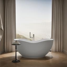 Abrazo 66'' x 31-1/2'' freestanding bath - image 4