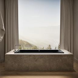 Underscore 66'' x 32'' drop-in bath with Bask heated surface - image 4