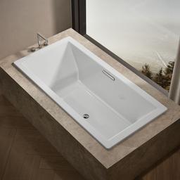 Underscore 72'' x 36'' drop-in bath with Bask heated surface - image 2