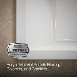 Underscore 72'' x 36'' drop-in bath with Bask heated surface - image 9