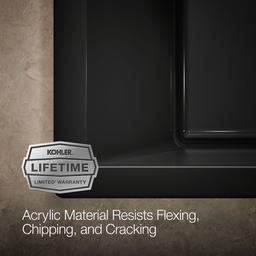 Underscore 72'' x 36'' drop-in bath with Bask heated surface - image 9