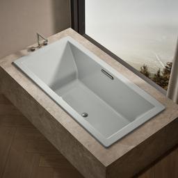 Underscore 72'' x 36'' drop-in bath with Bask heated surface - image 2