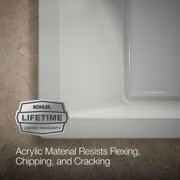 Underscore 72'' x 36'' drop-in bath with Bask heated surface - image 9