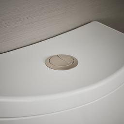 Kohler Persuade Dual-flush Actuator - Vibrant - Brushed Nickel - image 4
