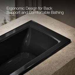 Archer 60'' x 30'' drop-in bath - image 7