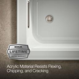 Archer 60'' x 30'' drop-in bath - image 9