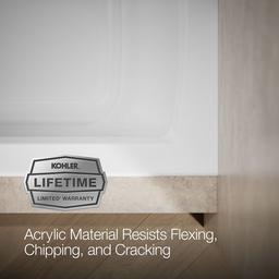 Archer 60'' x 30'' alcove bath, left drain - image 10