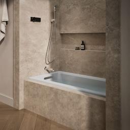 Archer 60'' x 30'' alcove bath, left drain - image 2