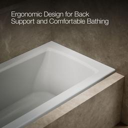 Archer 60'' x 30'' alcove bath, left drain - image 8