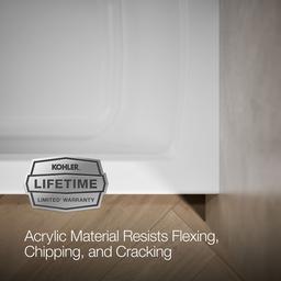 Archer 60'' x 30'' alcove bath, left drain - image 10