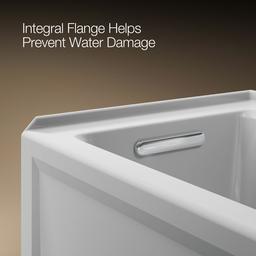 Archer 60'' x 30'' alcove bath, left drain - image 9