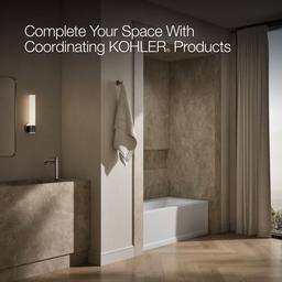 Archer 60'' x 30'' alcove bath with Bask heated surface, alcove left drain - image 6