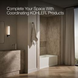 Archer 60'' x 30'' alcove bath with Bask heated surface, alcove left drain - image 6