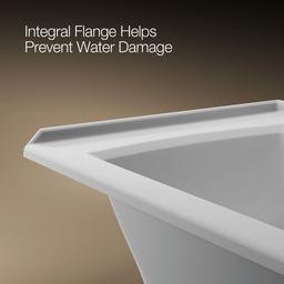 Archer 60'' x 30'' alcove bath, right drain - image 9