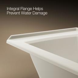 Archer 60'' x 30'' alcove bath, right drain - image 9