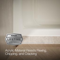 Archer 60'' x 30'' alcove bath, right drain - image 10