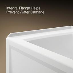 Archer 60'' x 30'' alcove bath right drain - image 9