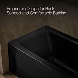 Archer 60'' x 30'' alcove bath right drain - image 8