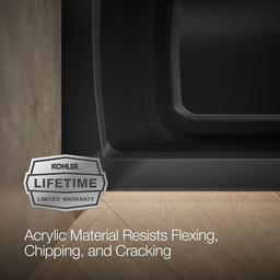 Archer 60'' x 30'' alcove bath right drain - image 10