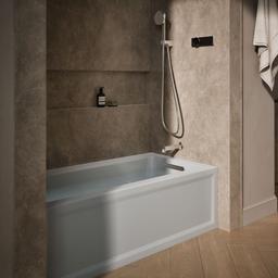 Archer 60'' x 30'' alcove bath right drain - image 2