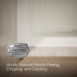 Archer 60'' x 30'' alcove bath with Bask heated surface, right drain - image 10