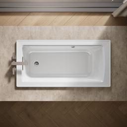 Archer 60'' x 30'' drop-in bath with Bask heated surface - image 8