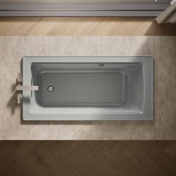 Archer 60'' x 30'' drop-in bath with Bask heated surface - image 8