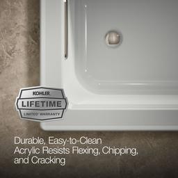 Archer 60'' x 30'' drop-in Heated BubbleMassageE air bath - image 8