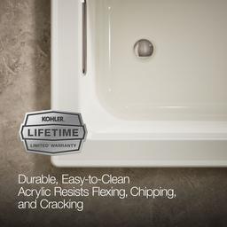 Archer 60'' x 30'' drop-in Heated BubbleMassageE air bath - image 8