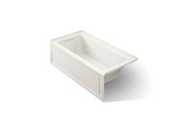 Archer 60'' x 30'' alcove Heated BubbleMassageE air bath, left drain - image 1