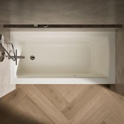 Archer 60'' x 30'' alcove Heated BubbleMassageE air bath, left drain - image 6