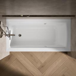 Archer 60'' x 30'' integral apron Heated BubbleMassageE air bath with Bask heated surface and left-hand drain - image 6