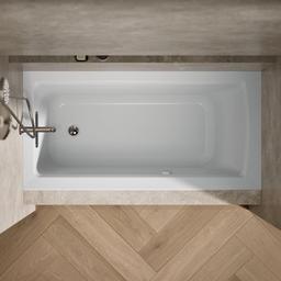 Archer 60'' x 30'' alcove Heated BubbleMassageE air bath, left drain - image 6