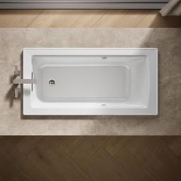 Archer 60'' x 30'' drop-in Heated BubbleMassageE air bath with Bask heated surface - image 6