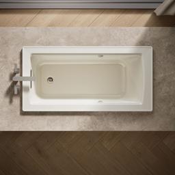 Archer 60'' x 30'' drop-in Heated BubbleMassageE air bath with Bask heated surface - image 6