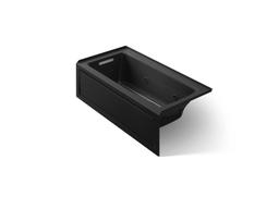 Archer 60'' x 30'' alcove heated whirlpool bath, left drain - image 1