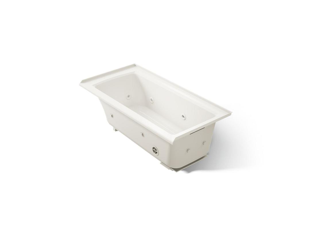 Archer 60'' x 30'' alcove heated whirlpool bath, right drain by Kohler