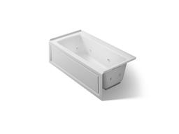 Archer 60'' x 30'' alcove heated whirlpool bath, right drain - image 1