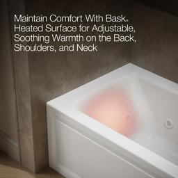 Archer 60'' x 30'' alcove whirlpool bath with Bask heated surface, right drain - image 7