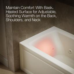 Archer 60'' x 30'' alcove whirlpool bath with Bask heated surface, right drain - image 7