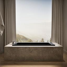 Archer 66'' x 32'' drop-in bath - image 4
