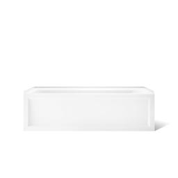 Archer 66'' x 32'' alcove bath, left drain - image 12