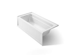 Archer 66'' x 32'' alcove bath, left drain - image 1