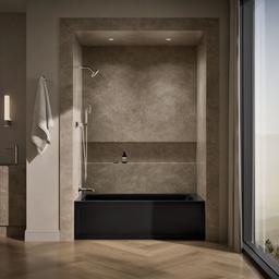 Archer 66'' x 32'' alcove bath, left drain - image 4